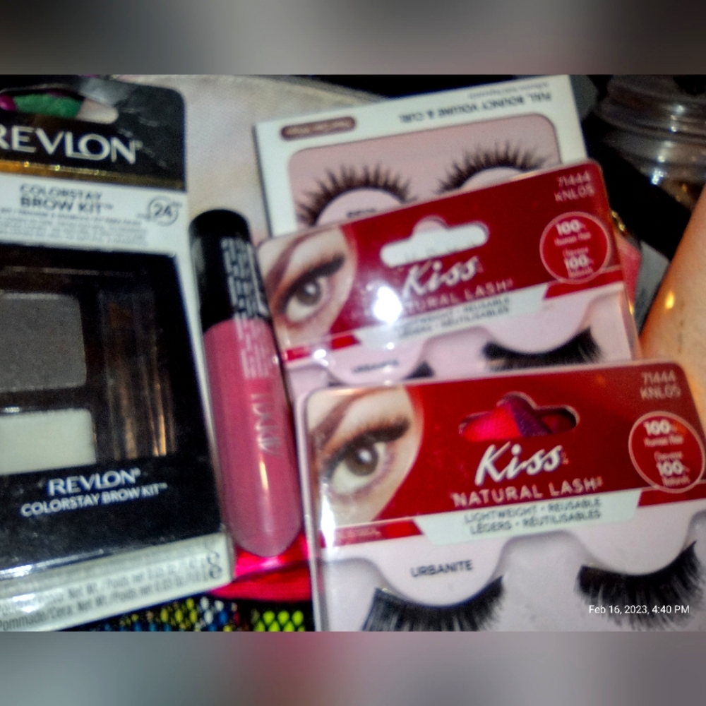 Lashes lip and eyebrow bundle